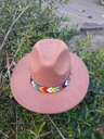 Beaded Fedora hat