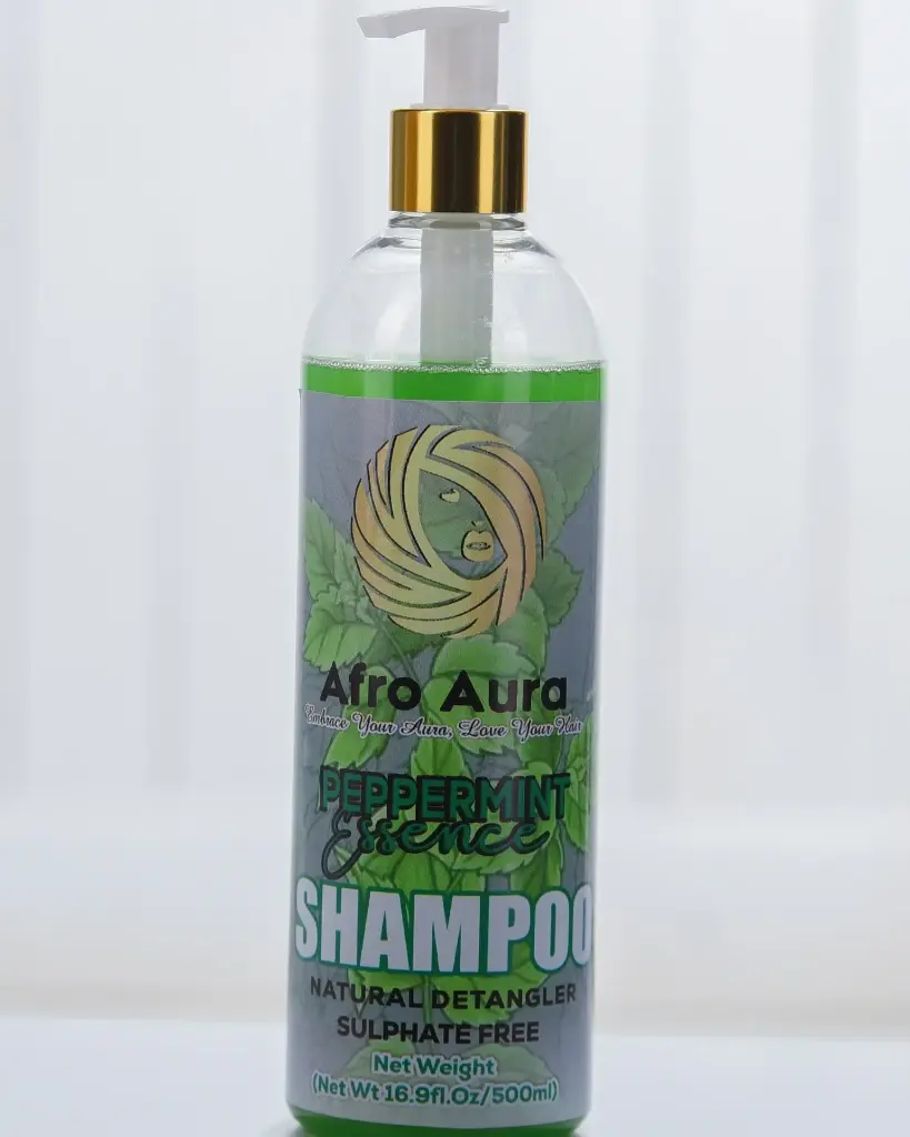Afro Aura Peppermint Essence Shampoo