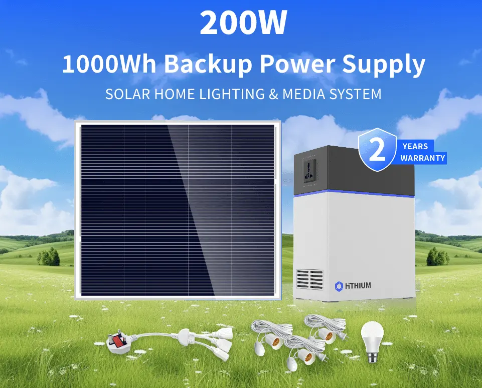 Hithium Portable Solar Power Station 