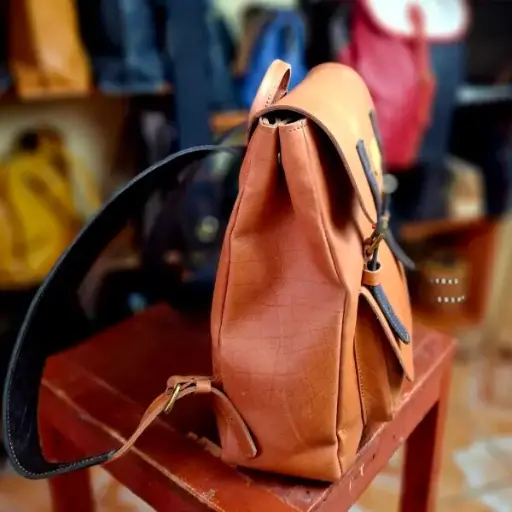Genuine Leather Backpack